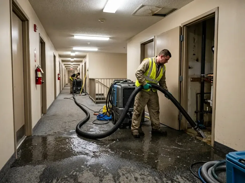 multi-unit-apartment-hallway-f-005 — frequently asked questions, Emergency Burst Pipe Water Extraction & Removal in Madisonv…